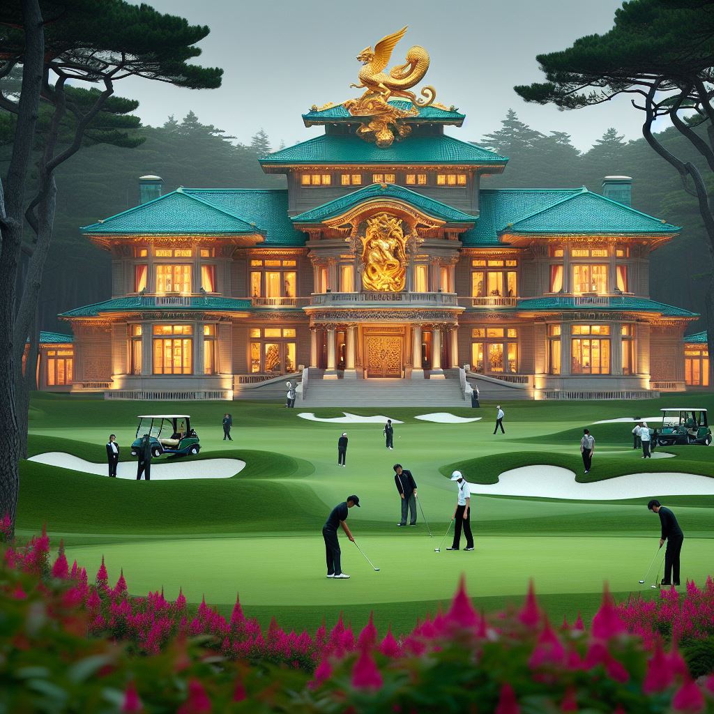 남부CC 골프장 전경