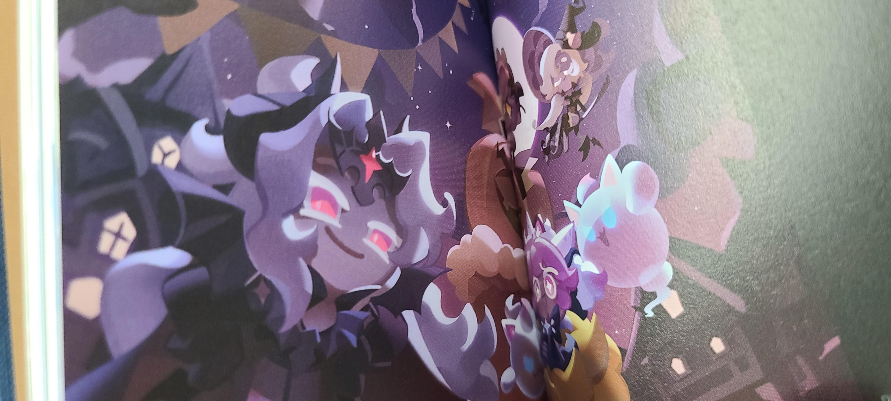 쿠키런 쿠키런킹덤 쿠키런OST OST앨범 데브시스터즈 귀여운택배 쿠키런택배 깔끔한디자인 고급재질 품질표시 주의사항 동화책 구성품 레드벨벳케이크드래곤 앨범북 일러스트레이션