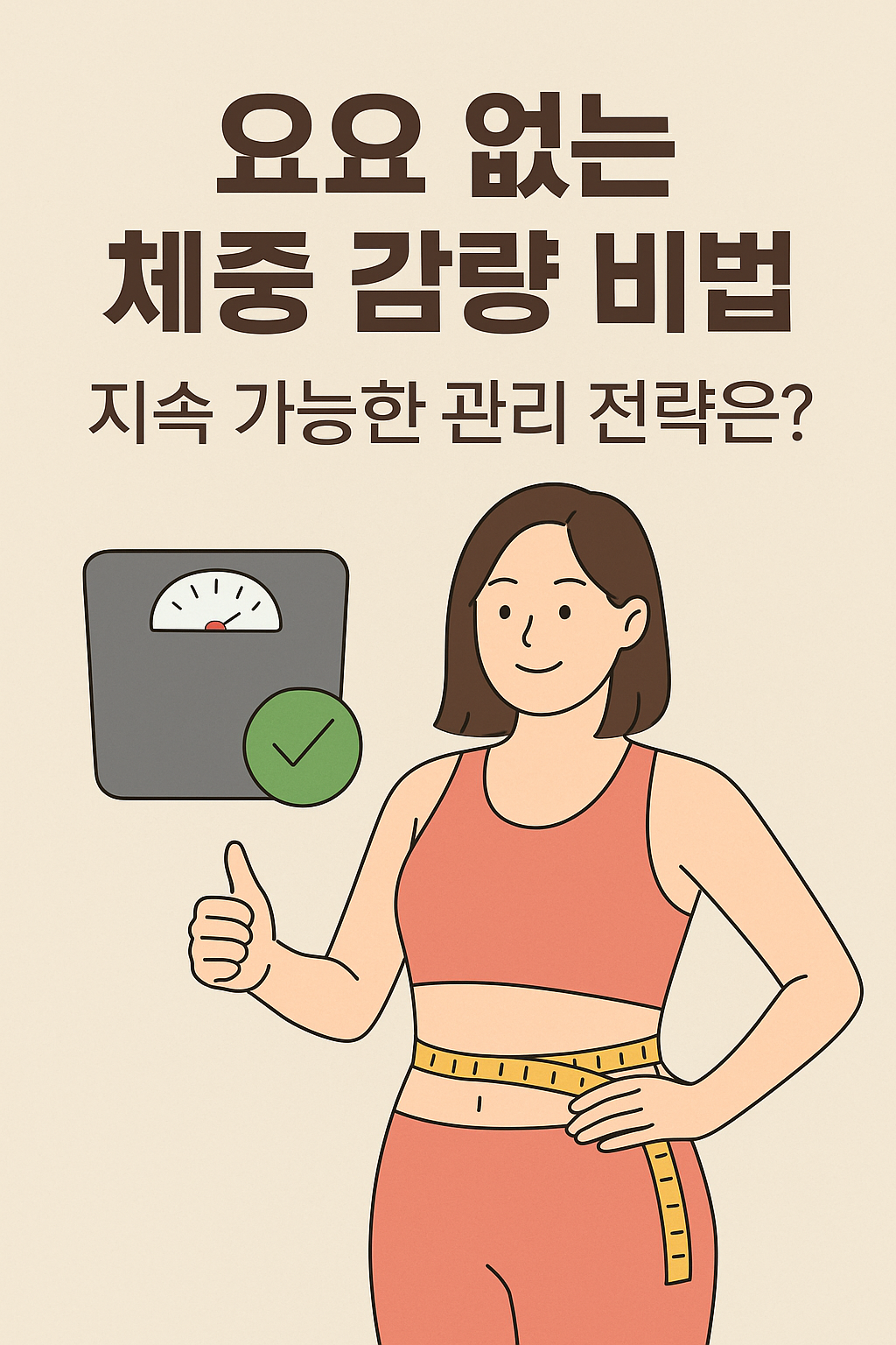 요요 없는 체중 감량 비법, 지속 가능한 관리 전략은?