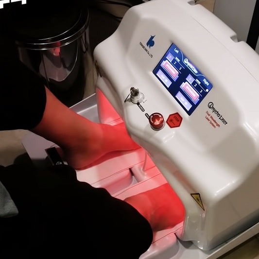 발톱 무좀 빛 레이저 치료