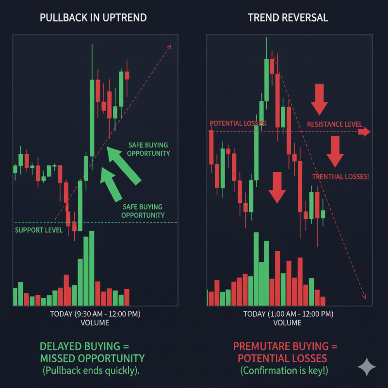 단타 투자에서 이 두 가지 하락을 구분하는 것이 모든 전략의 시작입니다. 성급한 매수는 큰 손실을, 망설이는 매수는 기회 손실을 가져오기 때문입니다.