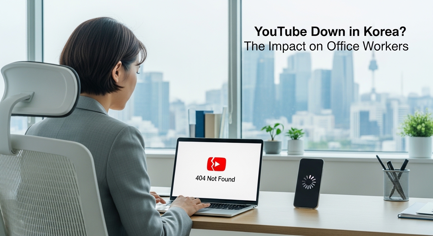 유튜브 1시간 먹통