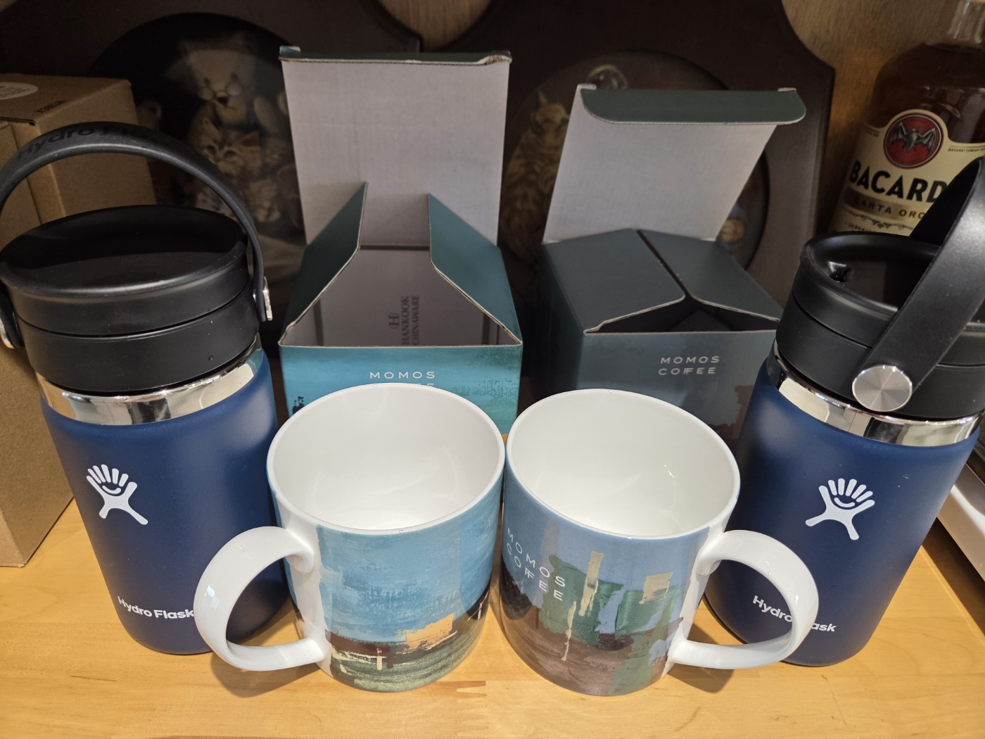 모모스커피 굿즈