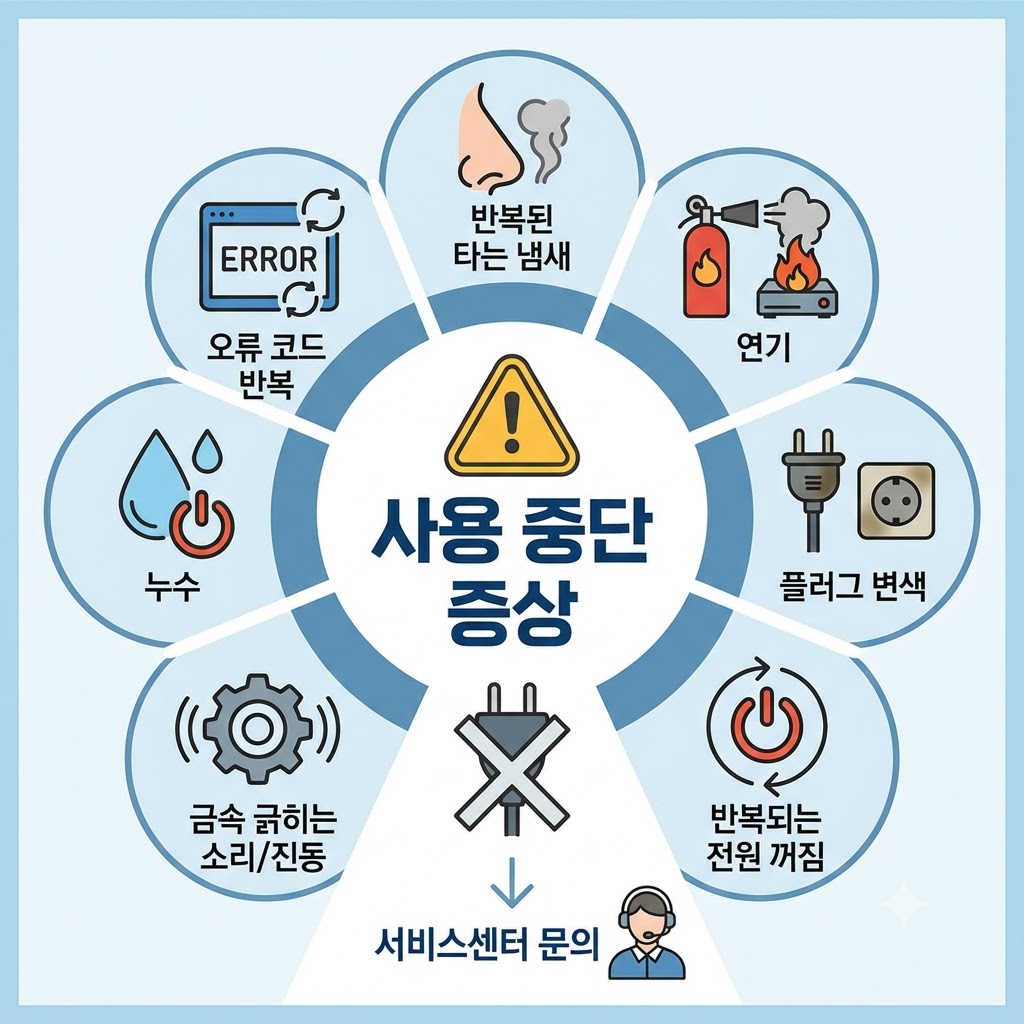 제습기 고장 증상