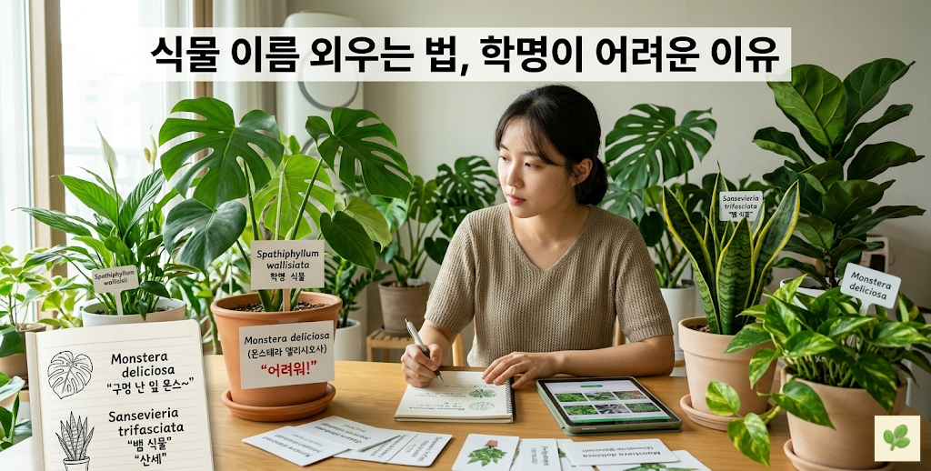 식물 이름 외우는 법, 학명이 어려운 이유
