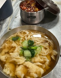 섞어국수