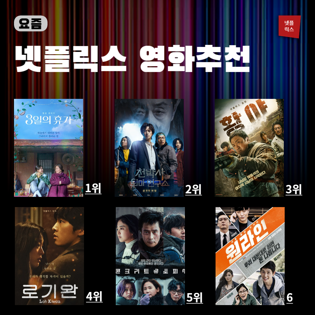 넷플릭스 영화 추천 총정리