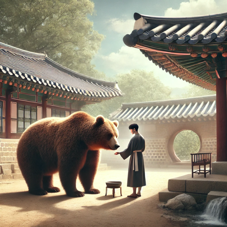 곰을 기르는 꿈