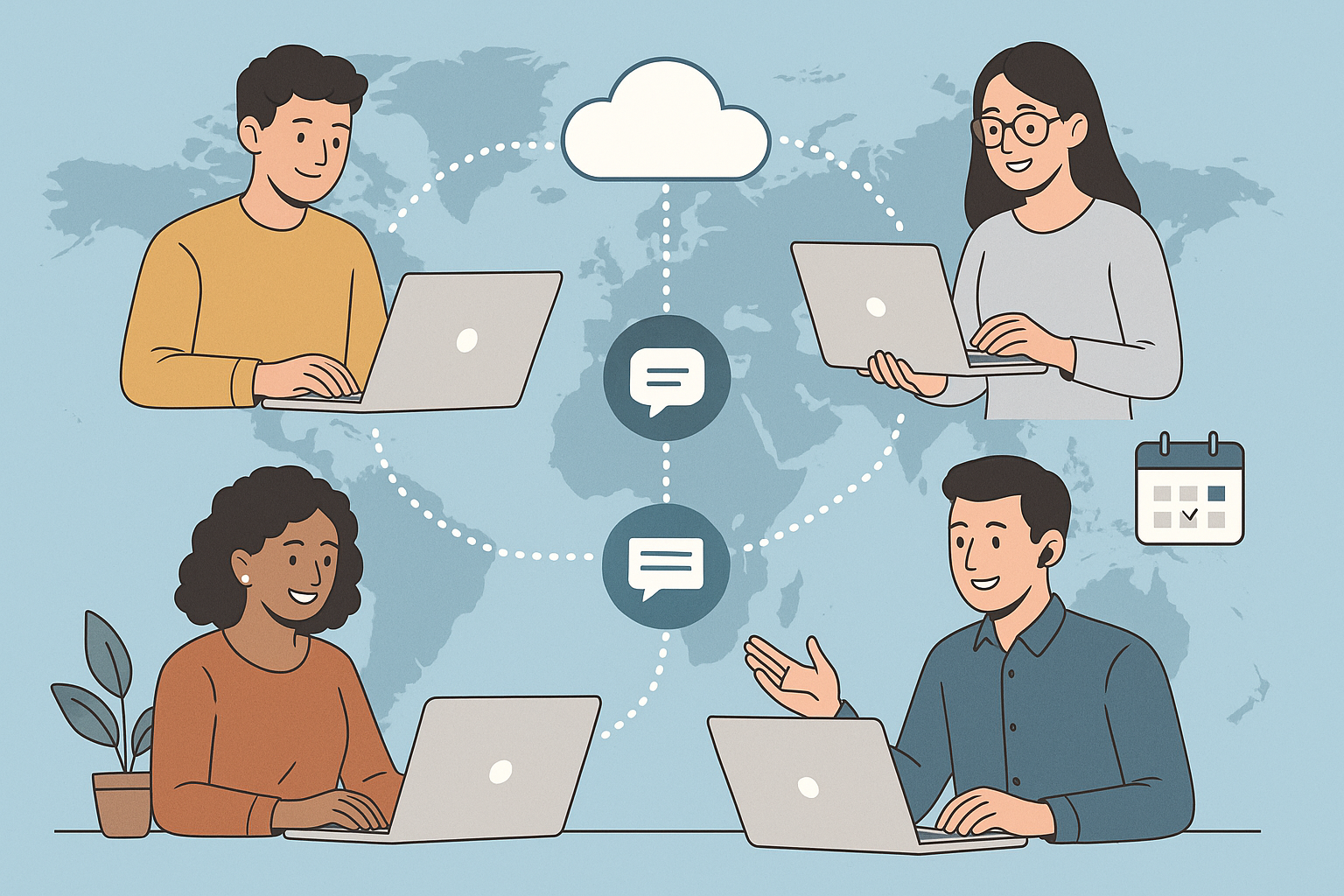 스마트워크 혁신: 온라인 협업툴이 만들어가는 미래의 업무환경