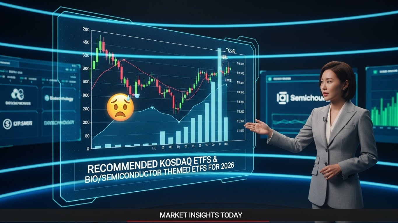 초보자용 2026 코스닥&middot;반도체 ETF 추천 가이드