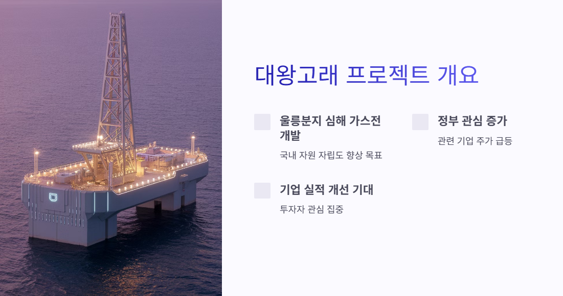 대왕고래 프로젝트 설명