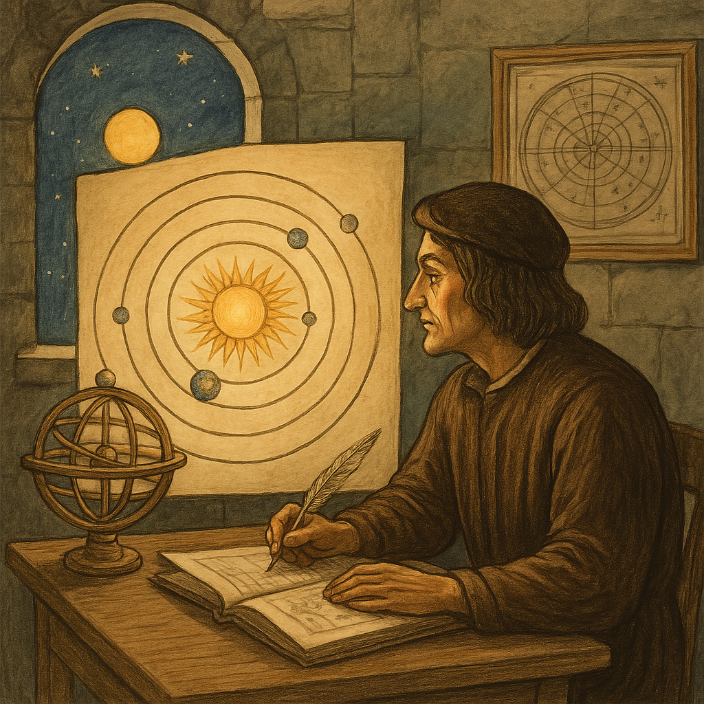 우주를 이해하는 핵심 이론들: 지동설 (1543년)