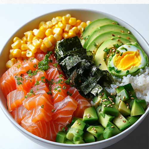 망고·파인애플·아보카도가 들어간 알록달록 포케볼