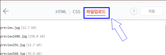 스킨편집파일업로드