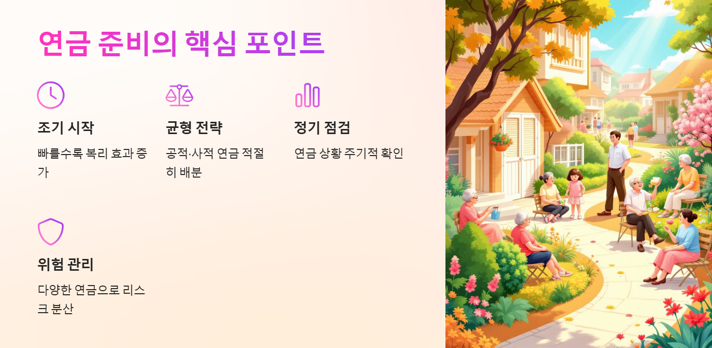 연금 준비의 핵심 포인트