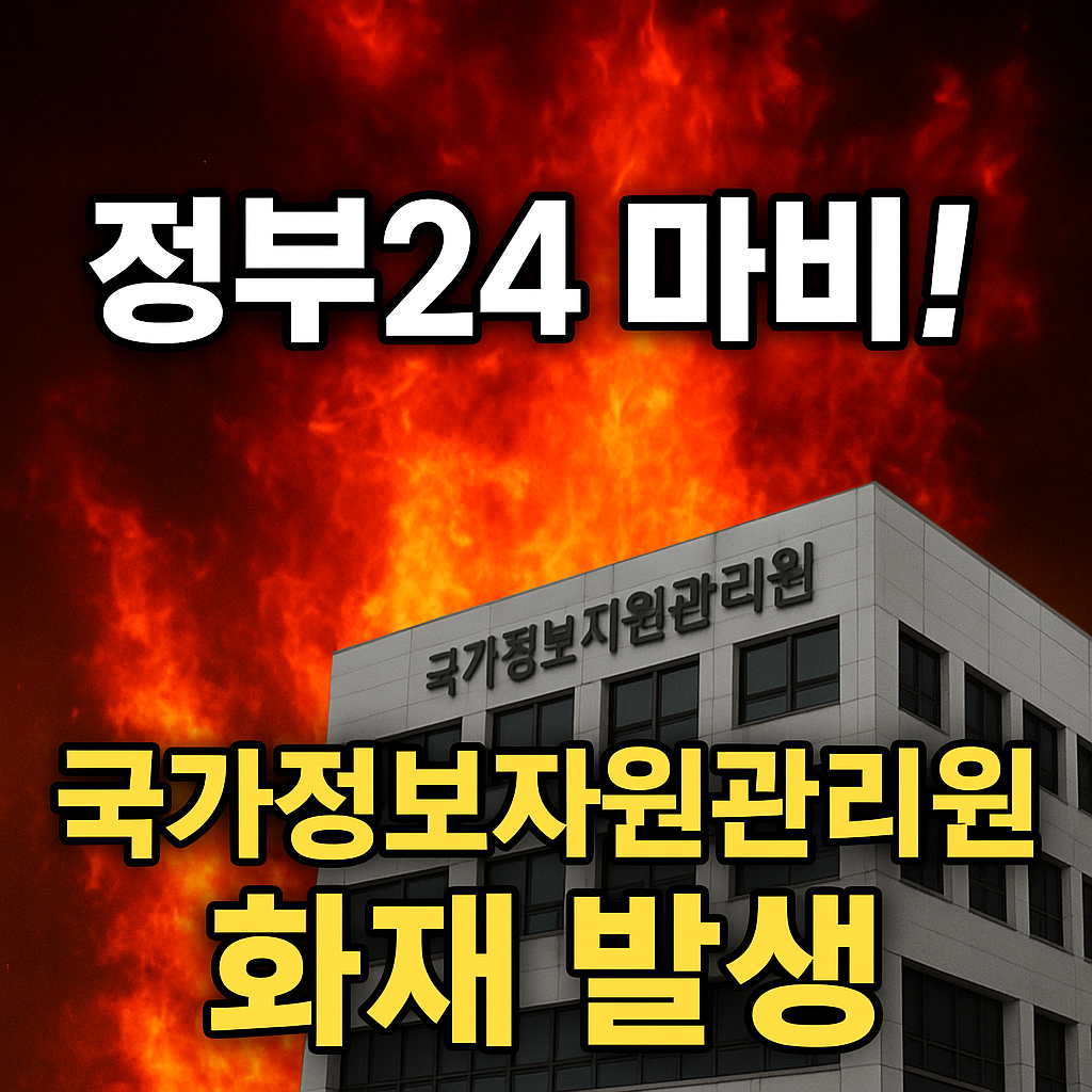 국가정보자원관리원 화재