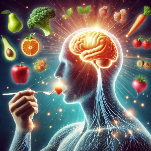 음식을 먹을때의 뇌 관련 이미지