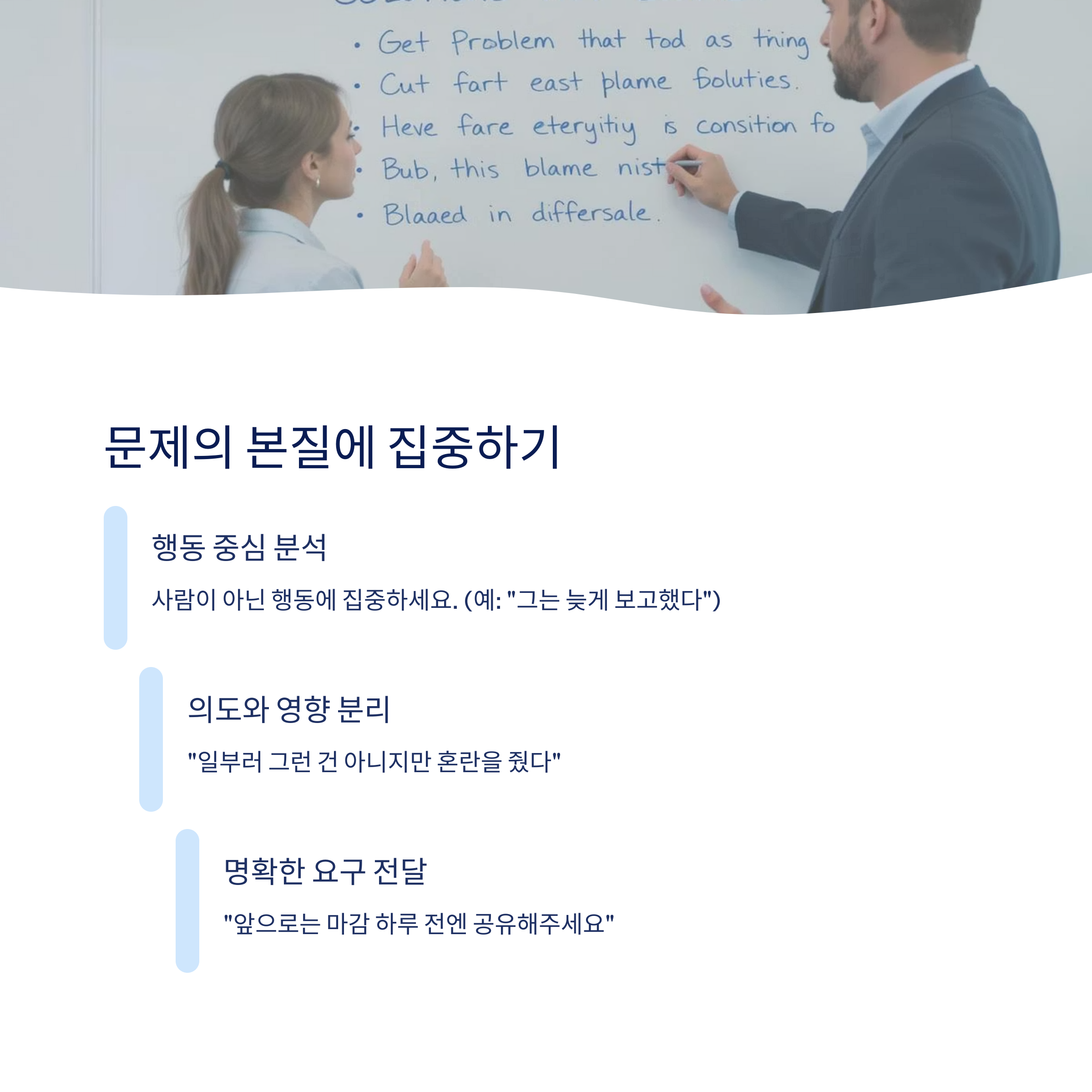 갈등 해결의 전략