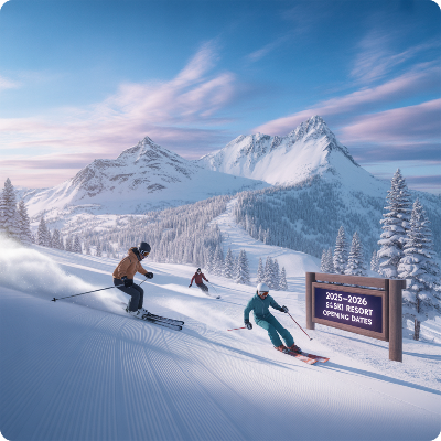 2025~2026 전국 스키장 개장일 이미지