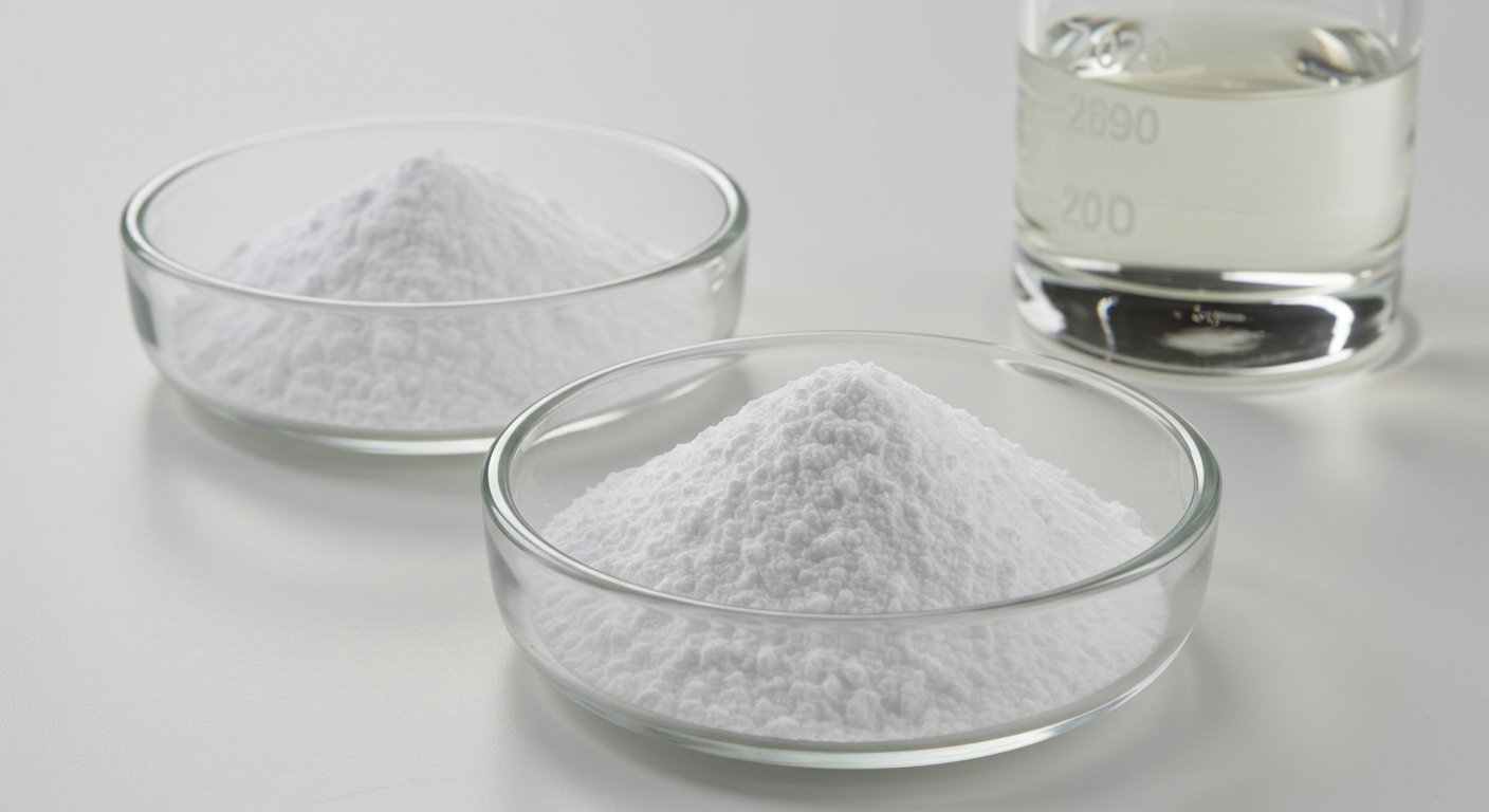 Baking soda, citric acid, and vinegar