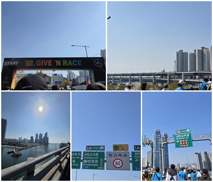 기브앤 레이스 구간사진