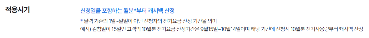 에너지캐시백-적용시기-설명