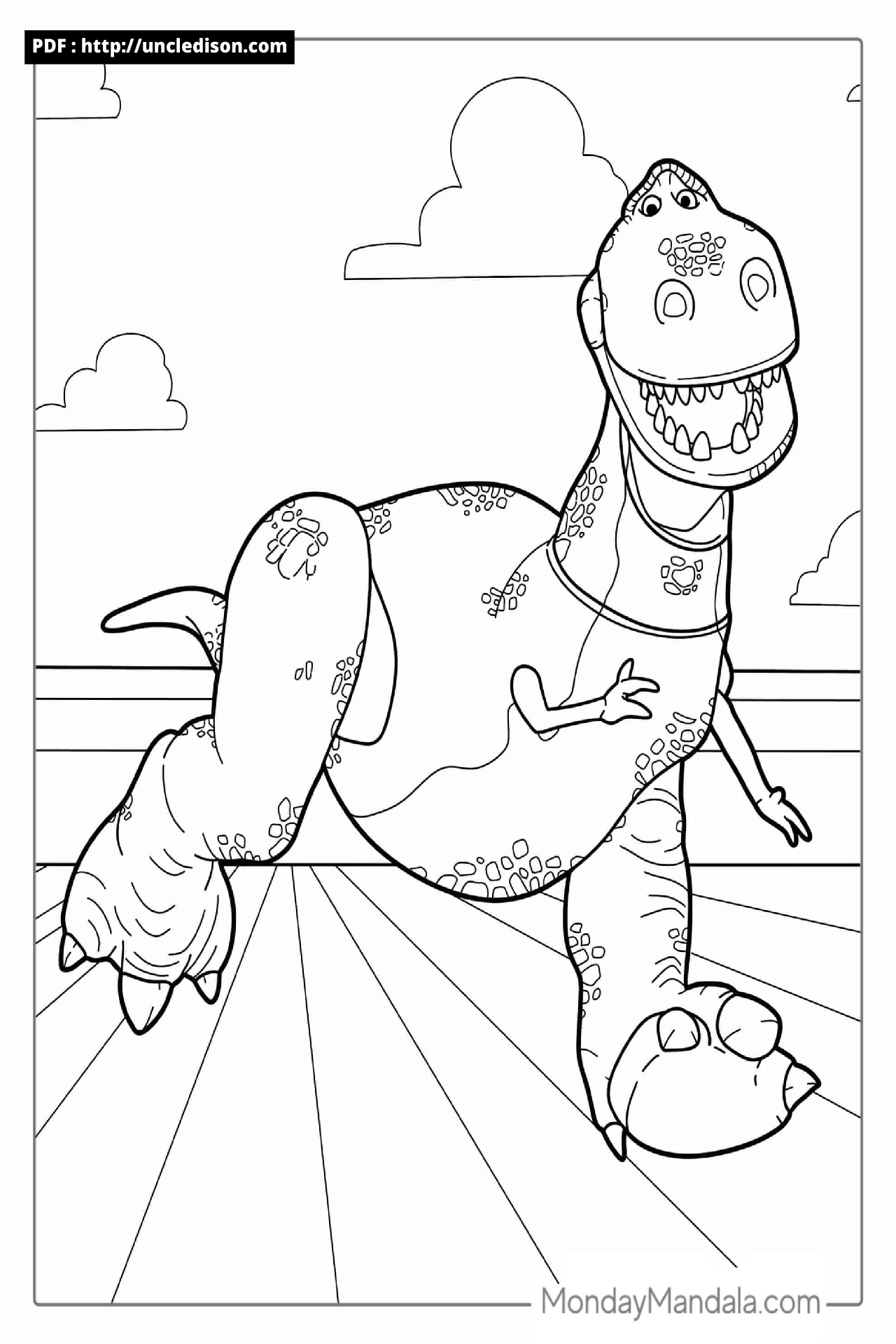 토이스토리 색칠공부 디즈니 도안