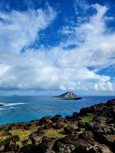 마카푸우전망대먼바다