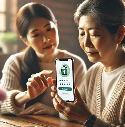 스마트폰 비밀번호 설정과 관리 방법 관련 이미지