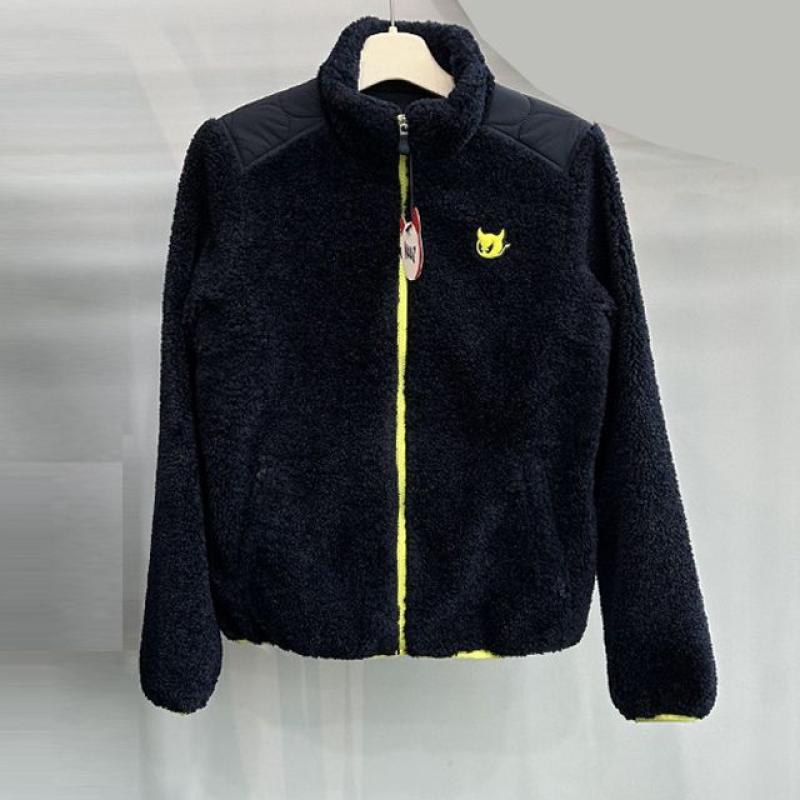 WAAC 왁 간절기 여성 골프 패딩 부클 방풍 뽀글이 자켓 S-21902NYX