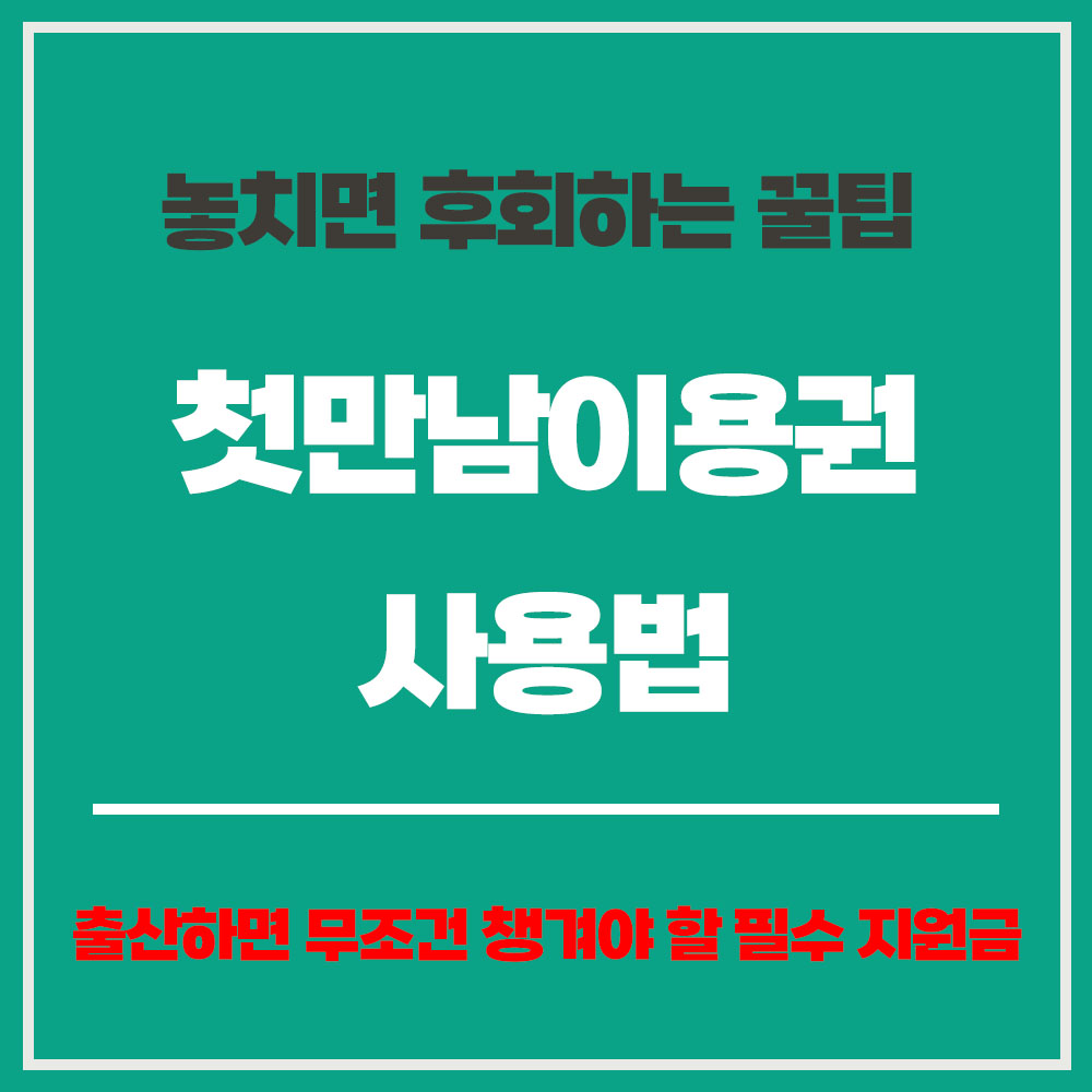 첫만남이용권 사용법 신청 방법 신청 서류 출생신고 지급일 출산 지원금