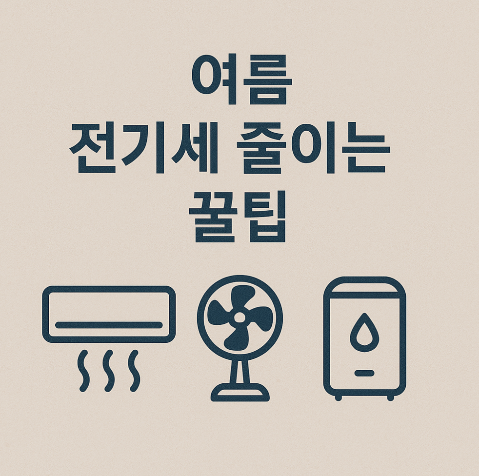 전기세 줄이는 꿀팁 사진