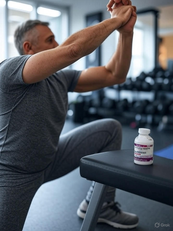 관절 건강을 위한 글루코사민과 운동 루틴