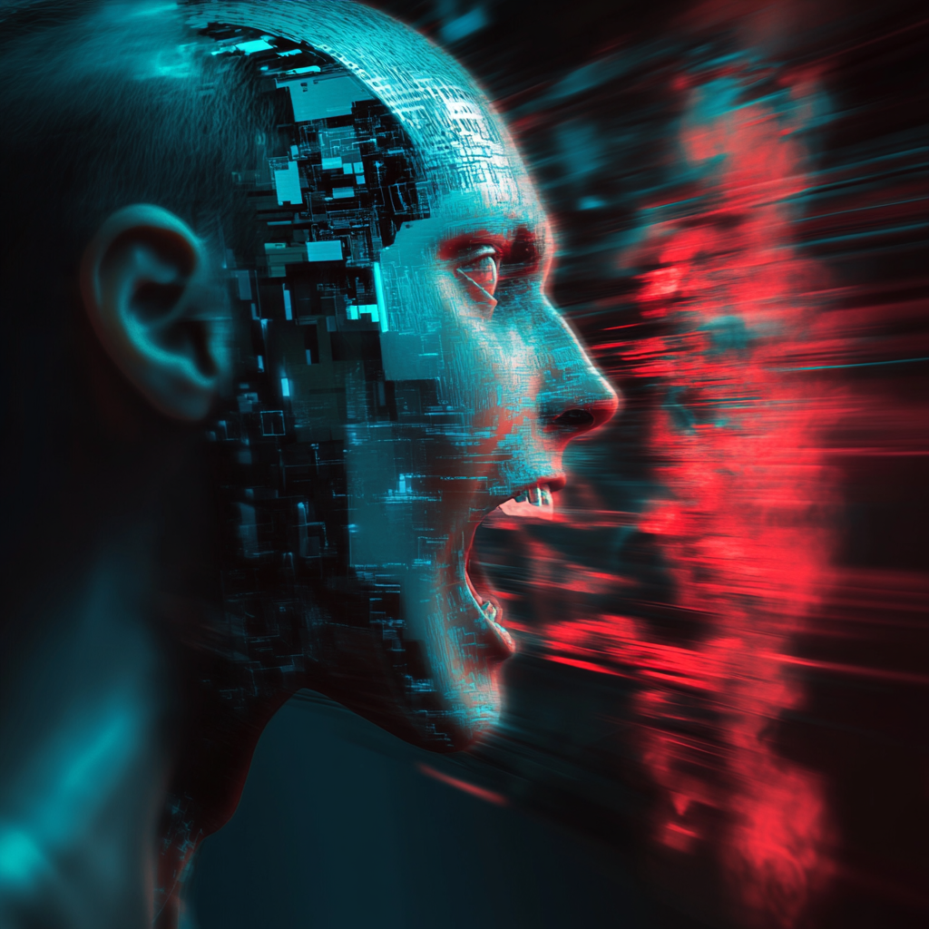 진짜 화와 AI의 반응은 어떻게 다른가?