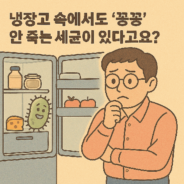 냉장고 속에서도 ‘꽁꽁’ 안 죽는 세균이 있다고요?