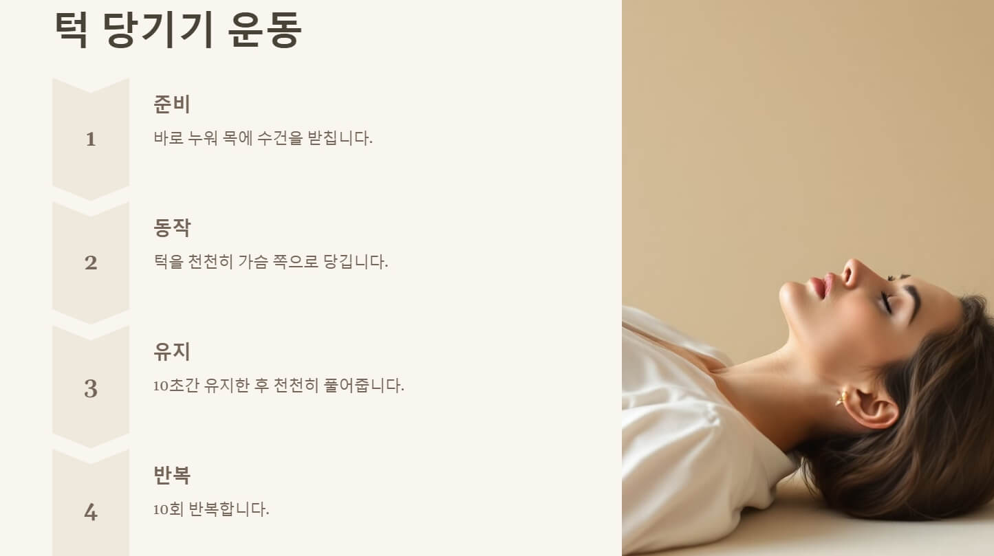 목디스크에 좋은 운동 및 치료방법