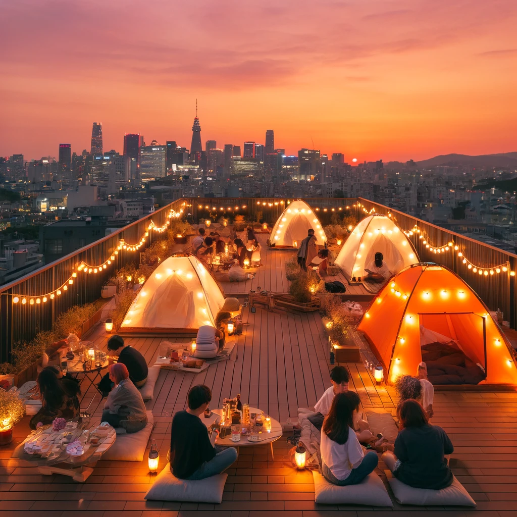 서울시 공공캠핑장 예약