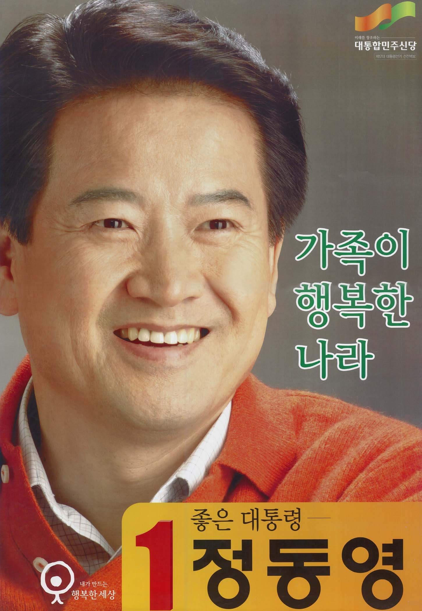 17대 대통령 선거 대선 후보 결과 득표율
