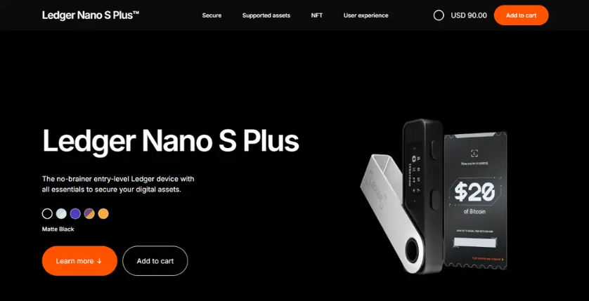 렛저 나노 S 플러스