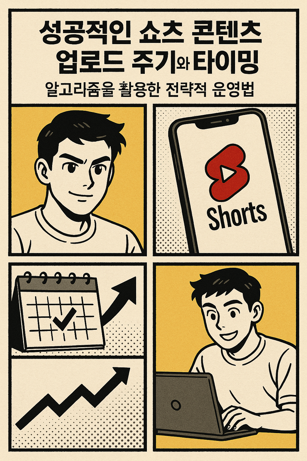성공적인 쇼츠 콘텐츠 업로드 주기와 타이밍