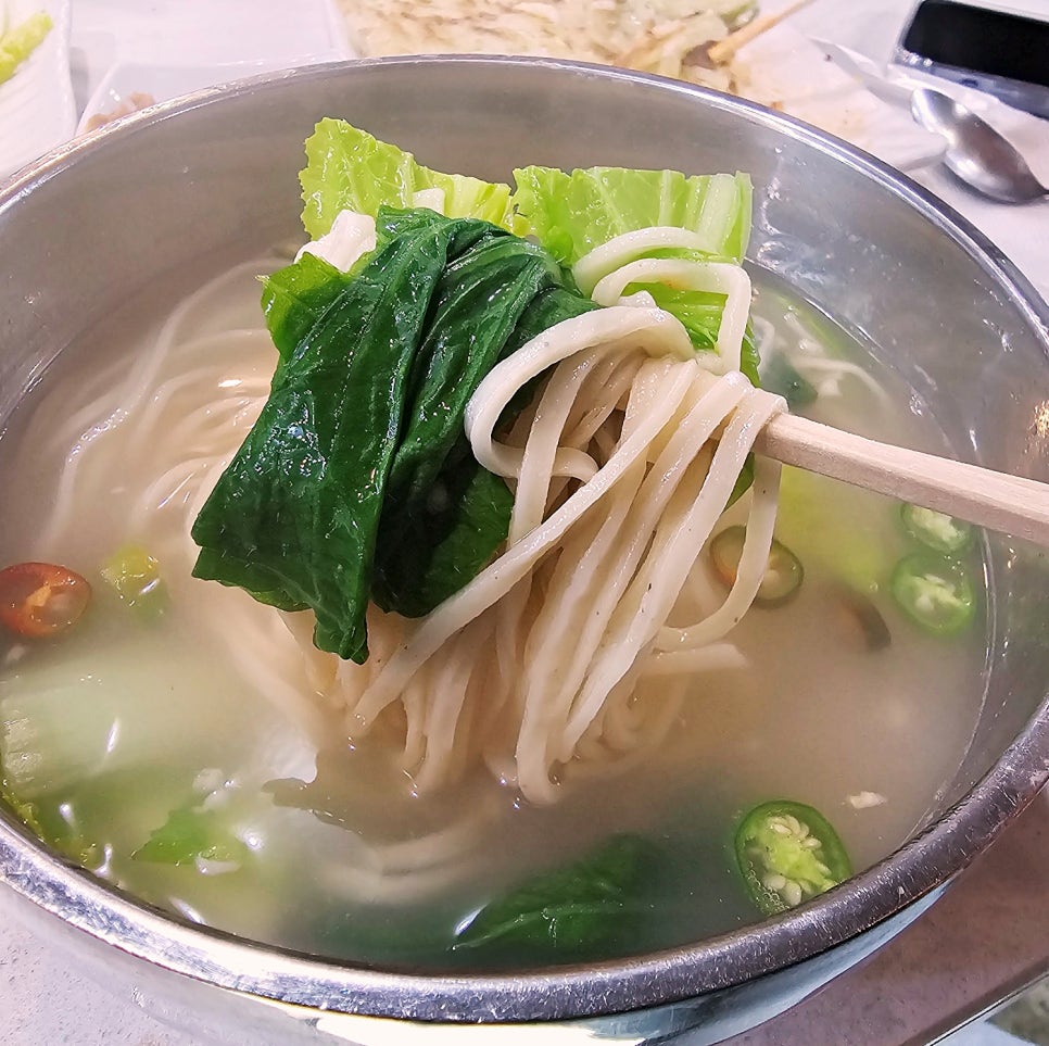 경동시장 이모카세 안동집 손칼국시