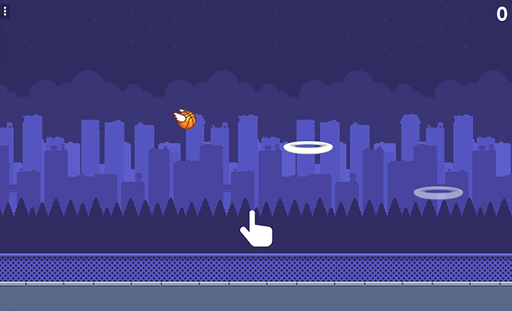 게임 가이드 화면