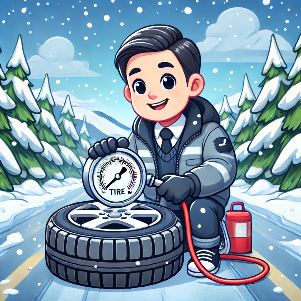 겨울철 타이어 공기압 ㅊ케ㅡ