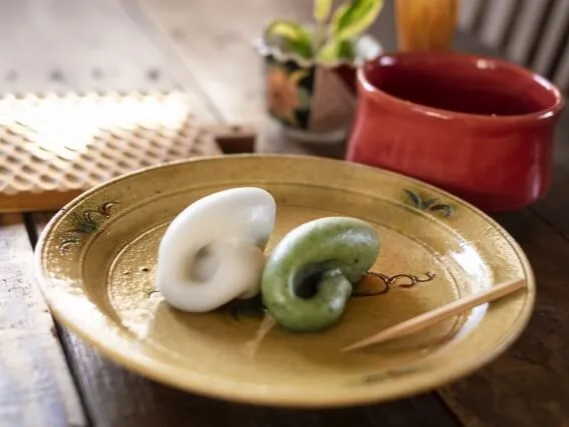 쑥떡 간식으로 섭취