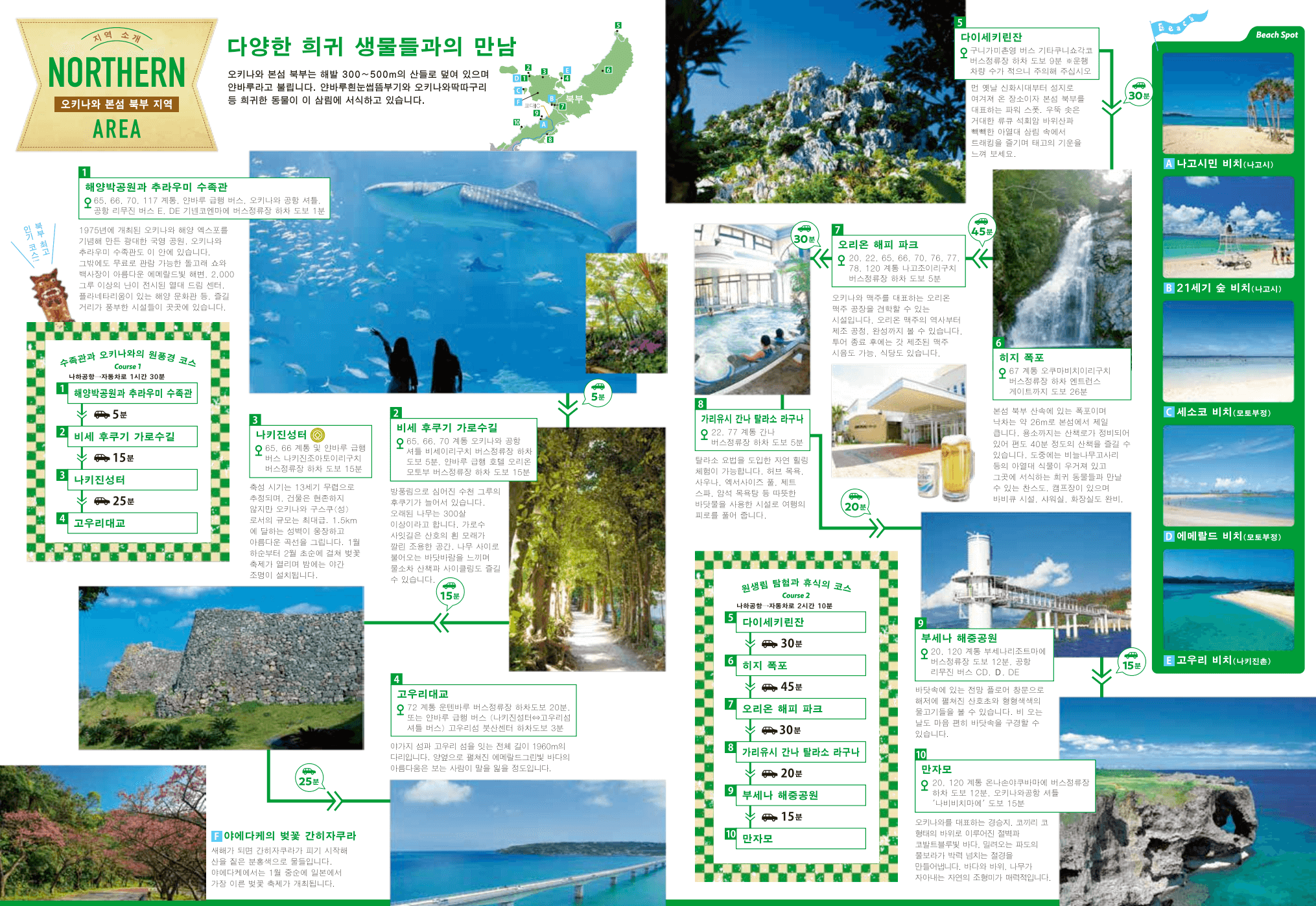 오키나와 북부지역 소개