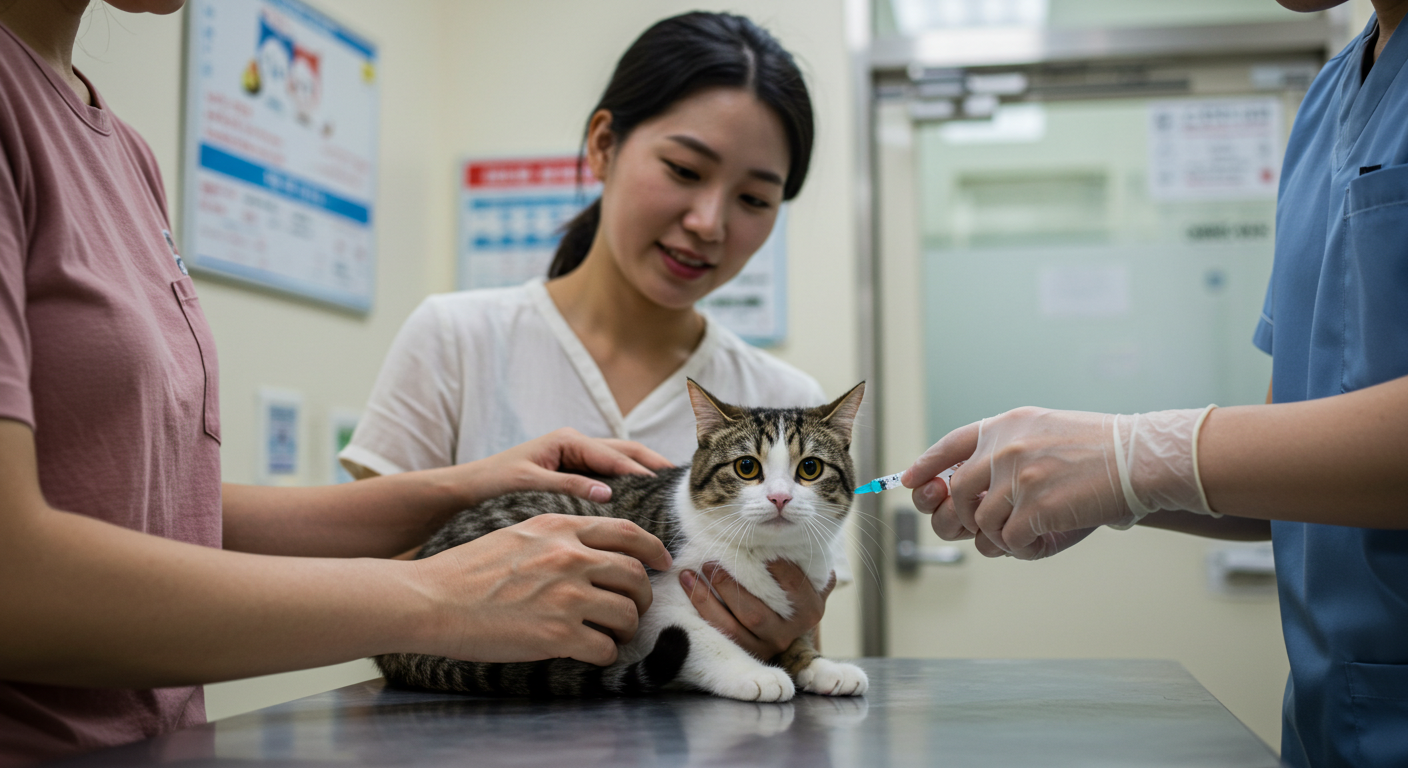고양이백신접종