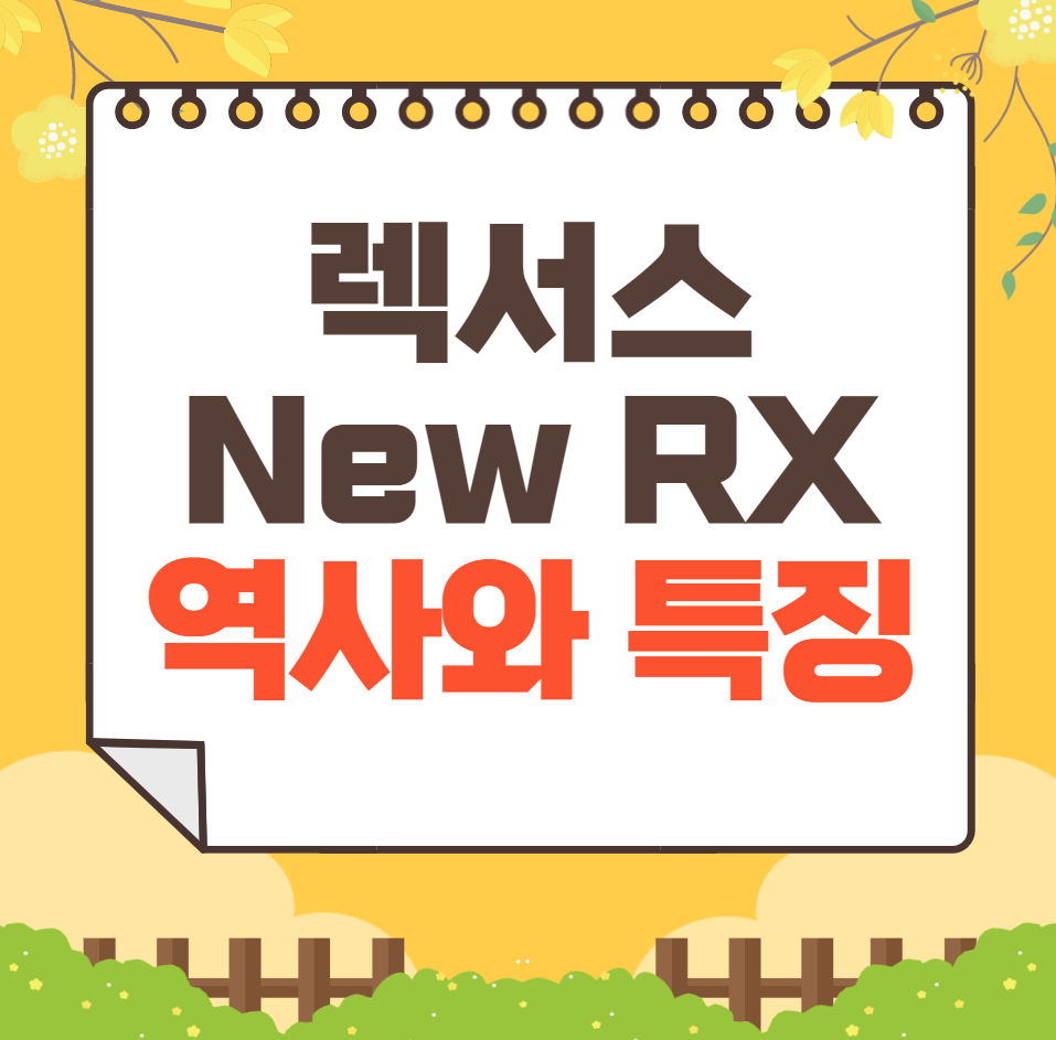 렉서스 New RX 역사와 가격, 제원, 연비
