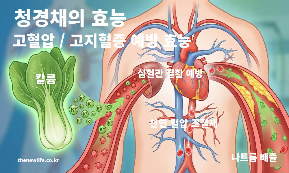 청경채 효능 고혈압 고지혈증 예방