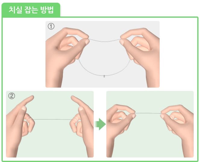 치실사용법