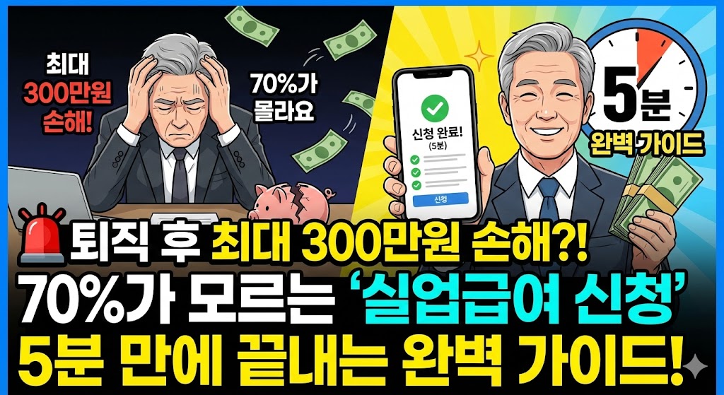 🚨퇴직 후 최대 300만원 손해?